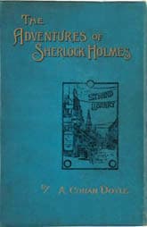 Adventures of Sherlock Holmes first edition