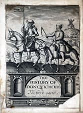 Don Quixote frontispiece