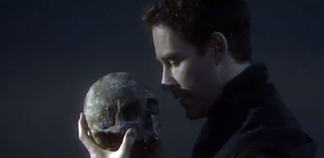 Kevin Kline's Hamlet 1990 scene