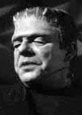 Lon Chaney as Frankenstein's monster