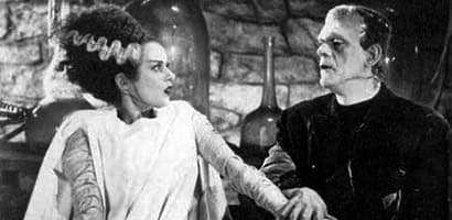 Bride of Frankenstein scene