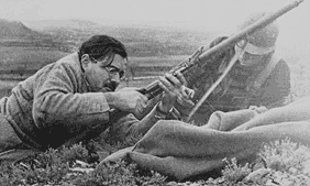 Hemingway in civil war