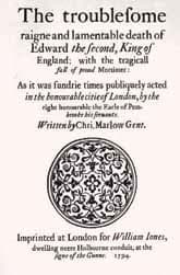 Edward II, 1594 edition