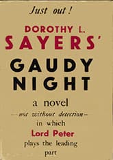 Gaudy Night, first edition