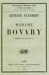 Madame Bovary first edition cover