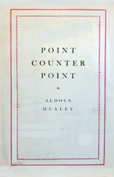 Point Counter Point, first UK edition