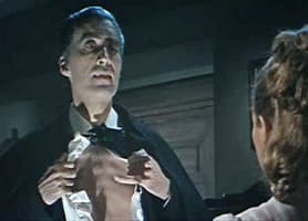 Lee as Dracula 1966